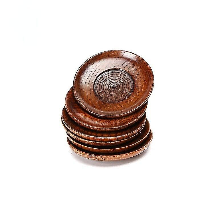 Nordic Heat Insulation Pad Tea Coaster Spiral Wooden Cup Holder Creative Round Anti Scalding Pad