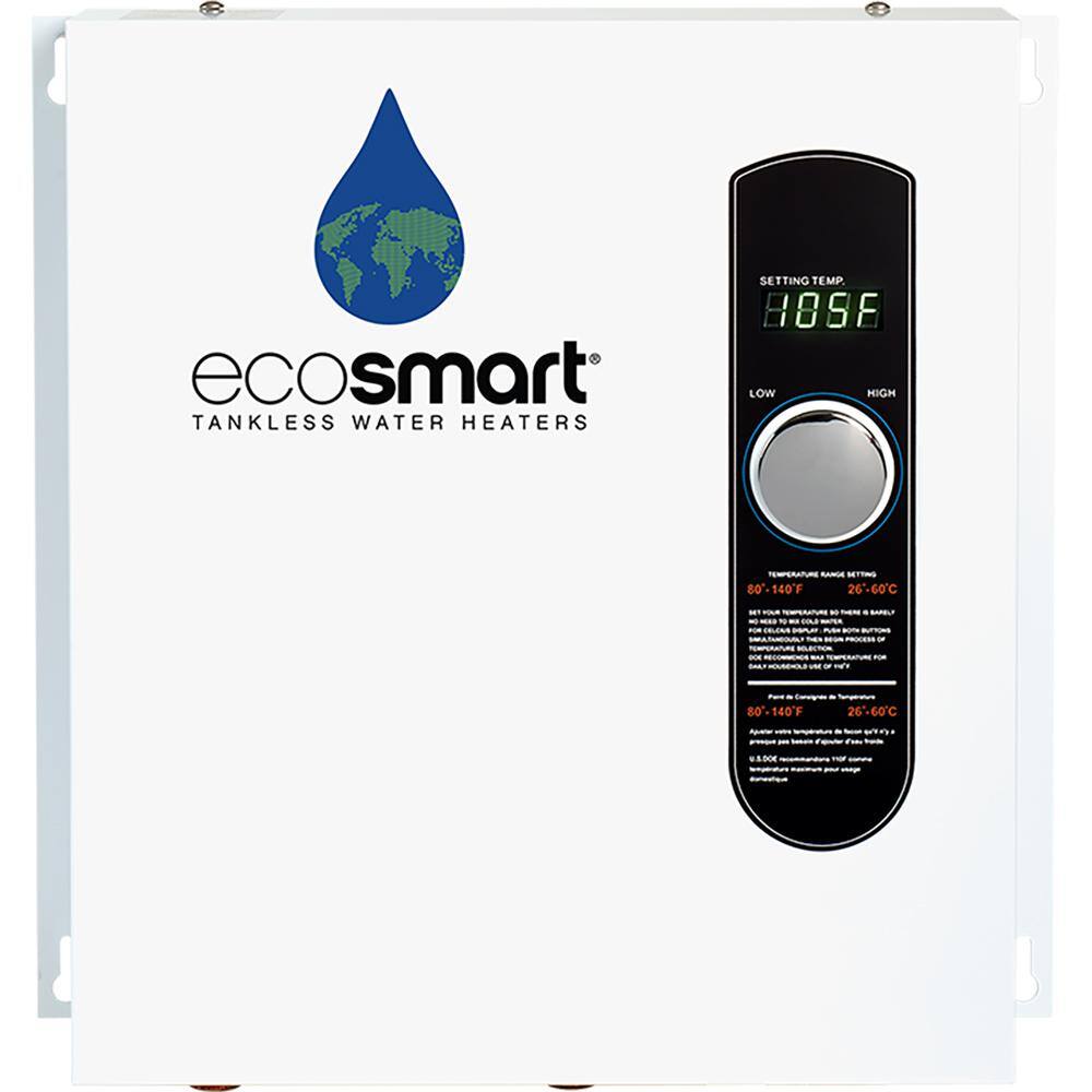 EcoSmart ECO 24 Tankless Electric Water Heater 24 kW 240 V ECO 24