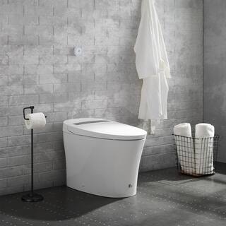 Swiss Madison Hugo Intelligent Tankless Elongated Toilet Touchless Vortex Dual-Flush 1.11.6 gpf SM-ST040