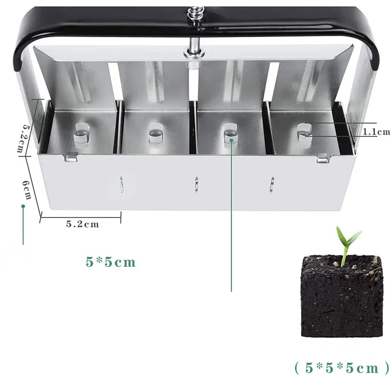 Hand clod maker soil blocker garden tools seeding tools garden tools