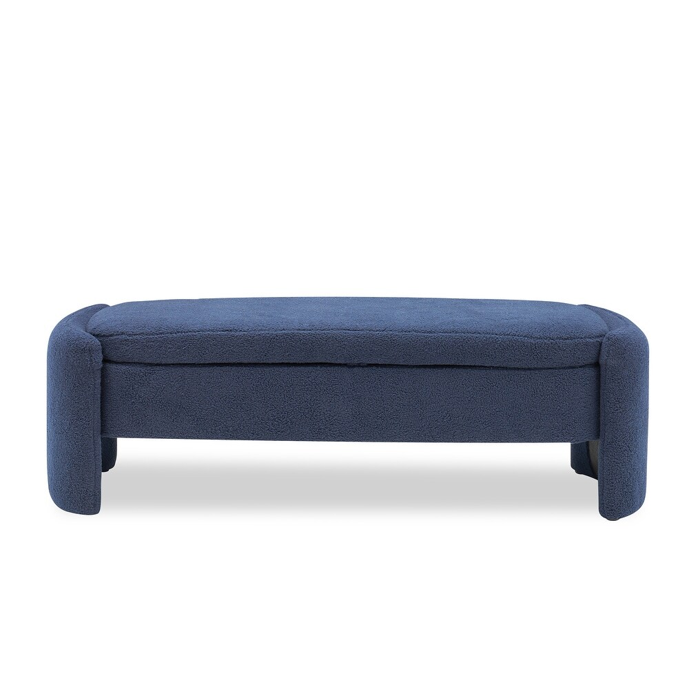 Footstool with Storage Function  Velvet Benches for Entrance Bedroom