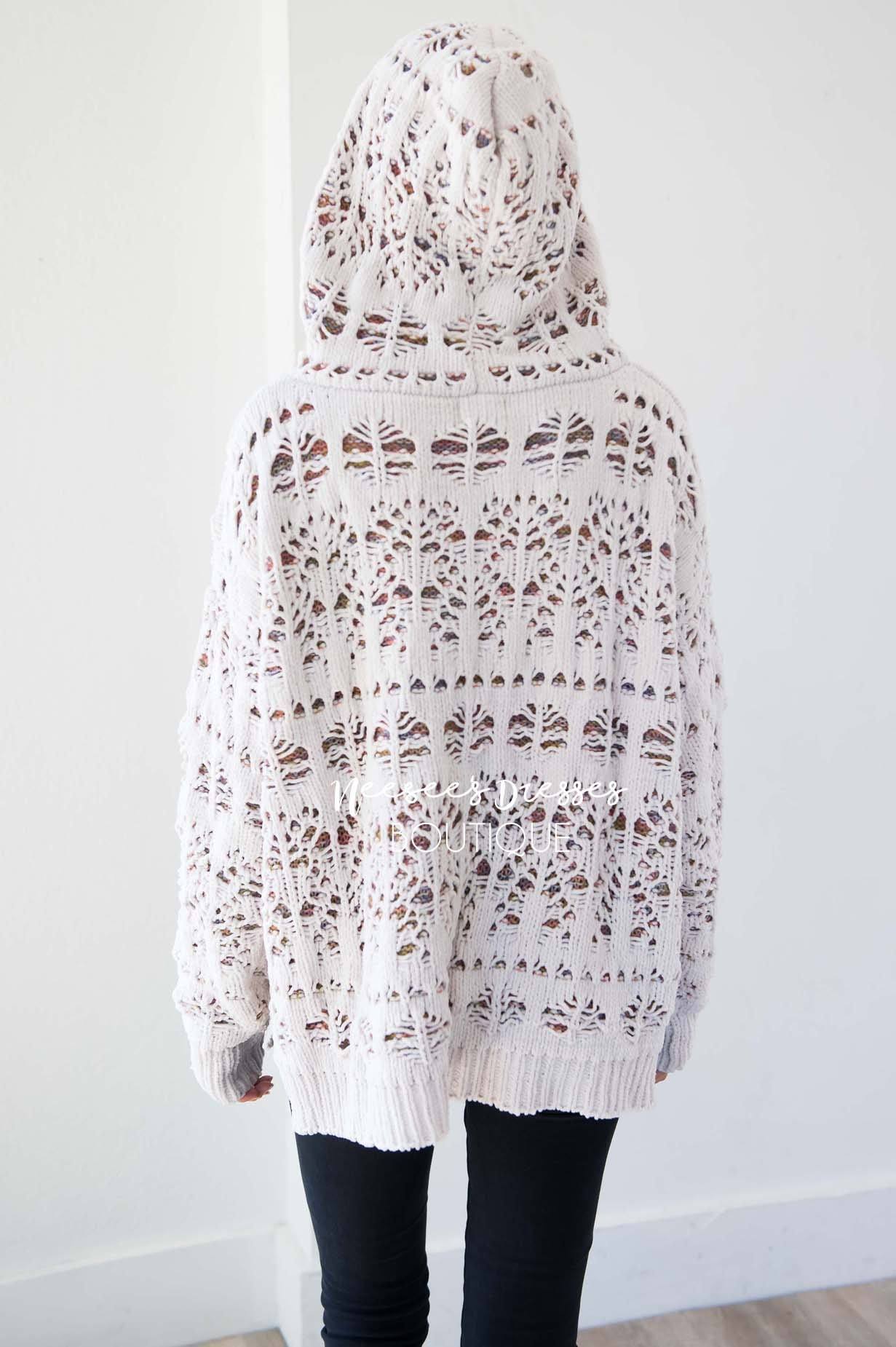 Like A Dream Knit Pull Over Hoodie