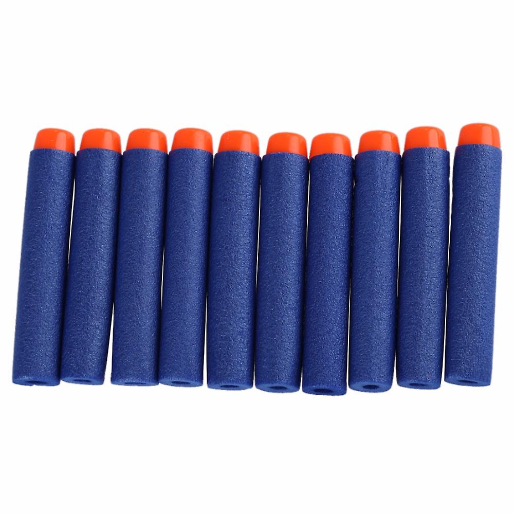 Born Pretty 100pcs Refill Darts Bullets For Nerf N-strike Elite Series Blasters Children Toy Gun Blue Soft Bullet Foam Guns Accessories