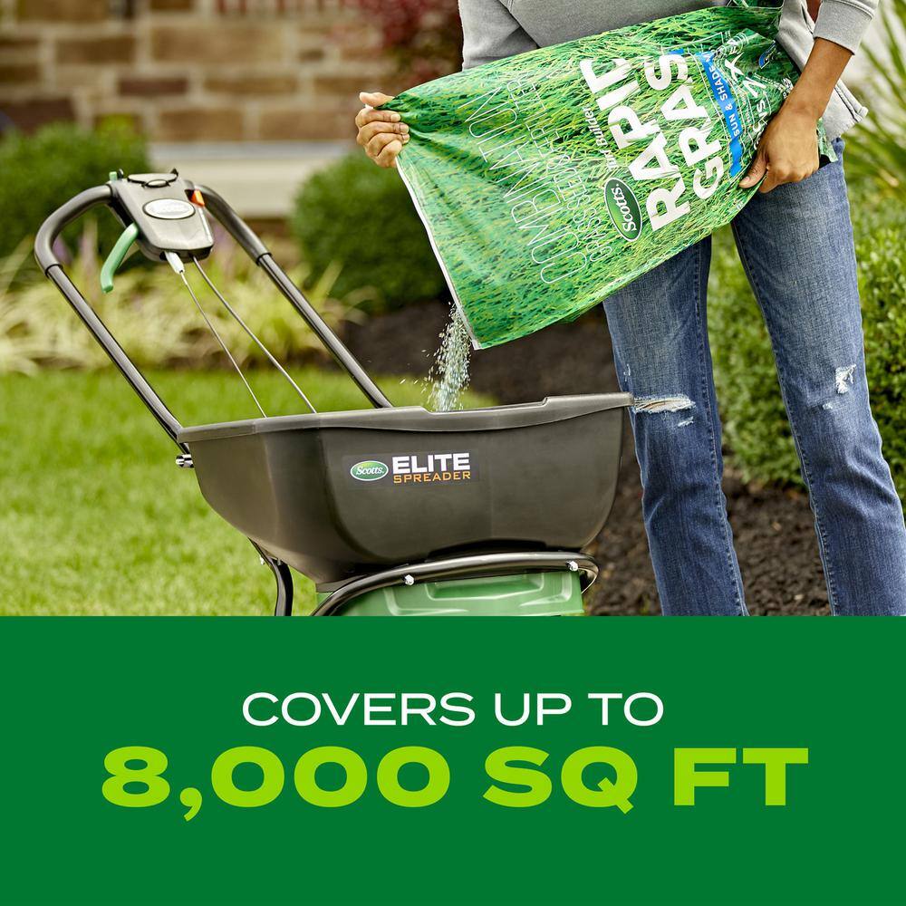 Scotts Turf Builder 16 lbs. Rapid Grass Sun  Shade Mix Combination Seed and Fertilizer Grows Green Grass in Just Weeks 18216-1