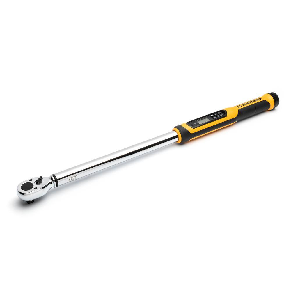 GEARWRENCH 12 in. Drive 25-250 ft.lbs. Electronic Torque Wrench 85077