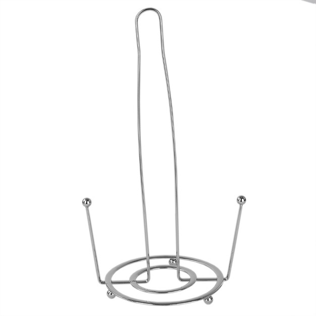 Home Basics Wire Collection Paper Towel Holder Chrome