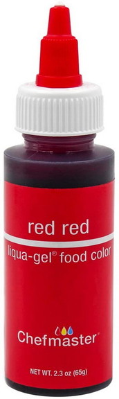 Chefmaster 5061 Liqua Gel Red Red LR3 2.3oz