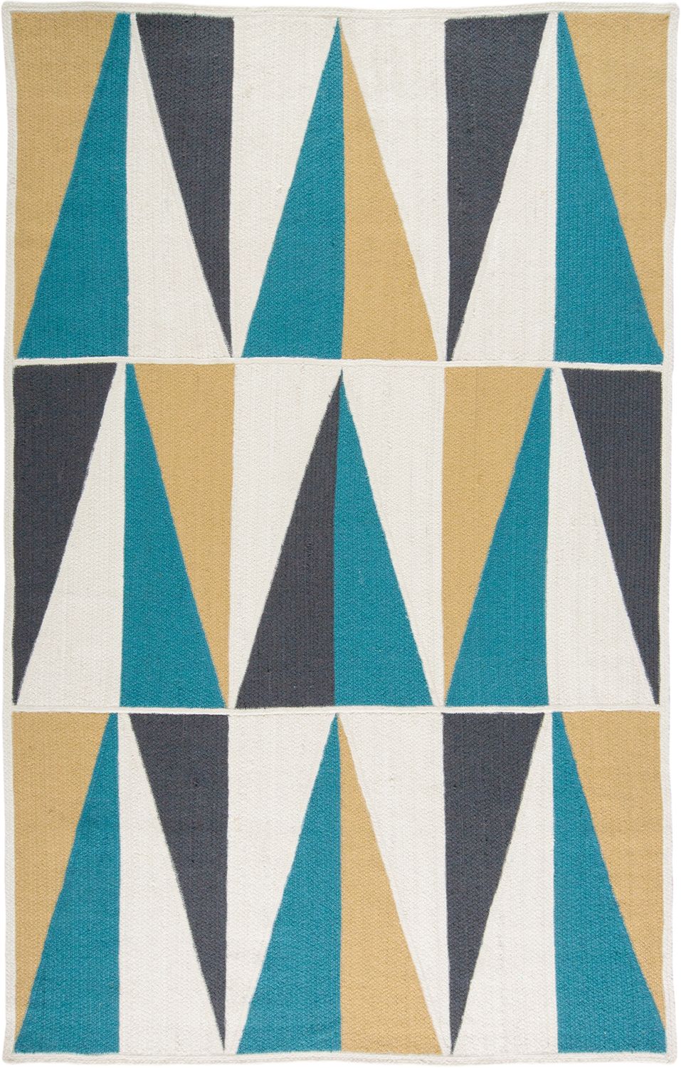 Chole Machine Braided Blue Rug by BD Fine