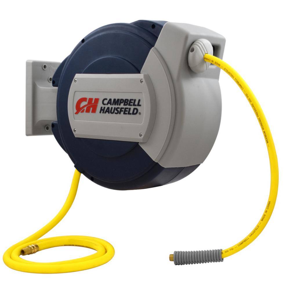 Campbell Hausfeld 38 in. x 50 ft. Hybrid Retractable Air Hose Reel PA050010EC