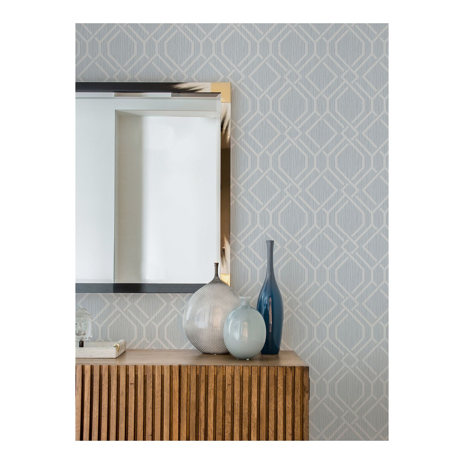 Brewster Home Fashions Trellis Wallpaper