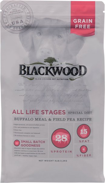 Blackwood Buffalo Meal and Field Pea Recipe Grain-Free Dry Dog Food