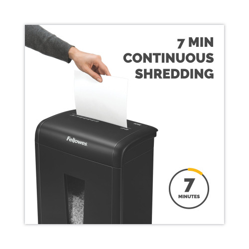 Fellowes Powershred 62MC Micro-Cut Shredder， 10 Manual Sheet Capacity (4685101)