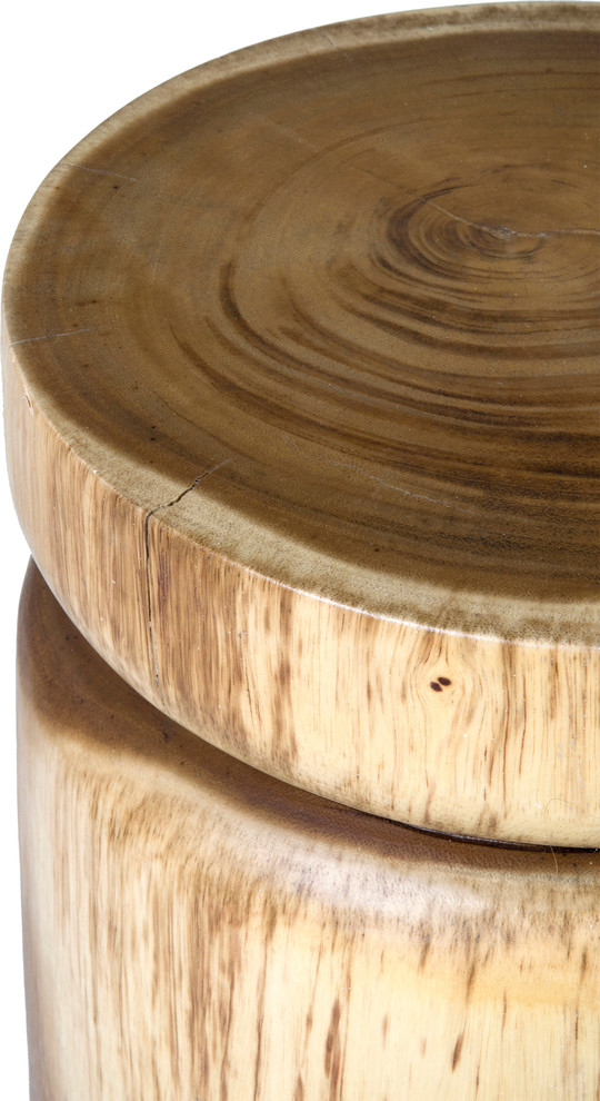 East at Main Hira Acacia Accent Table   Rustic   Side Tables And End Tables   by East at Main  Houzz