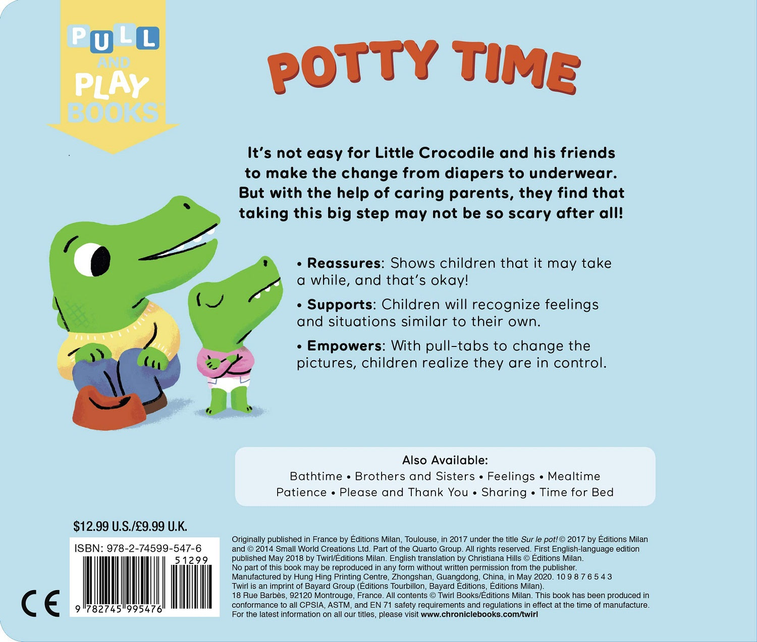 Potty Time: A Pull-the-Tab Book