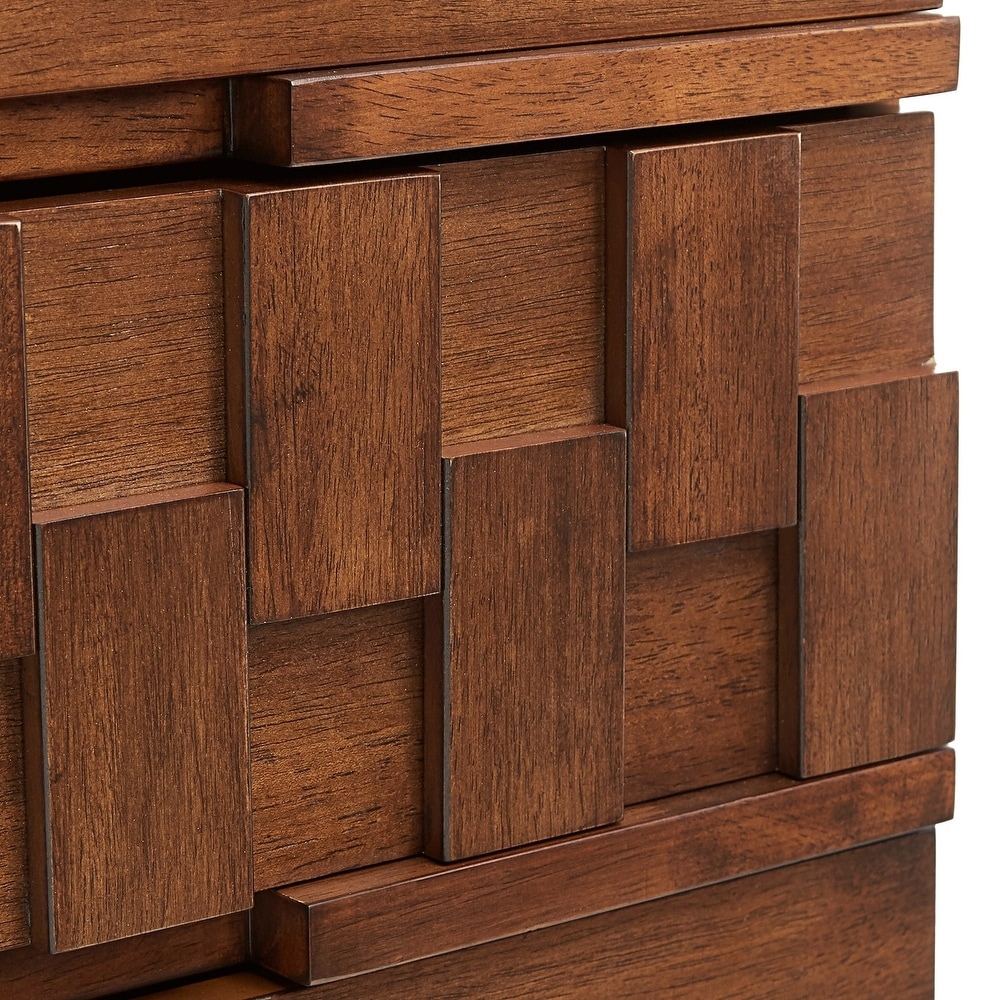 Kieran Mid Century Wood 2 Door and 3 Drawer Server by iNSPIRE Q Modern