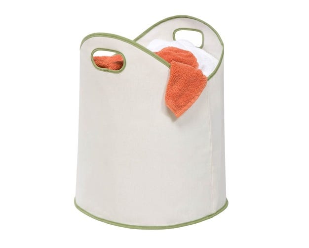 HoneyCanDo Canvas Laundry Basket LDY01997