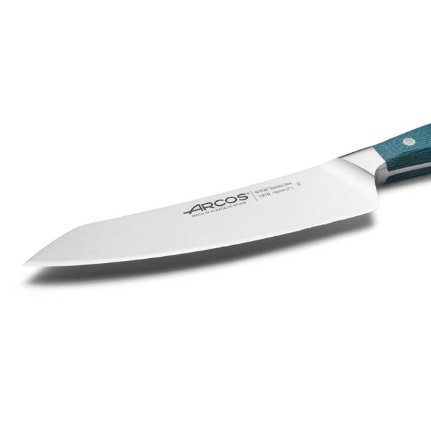 Arcos Brooklyn Rocking Santoku Knife Blue