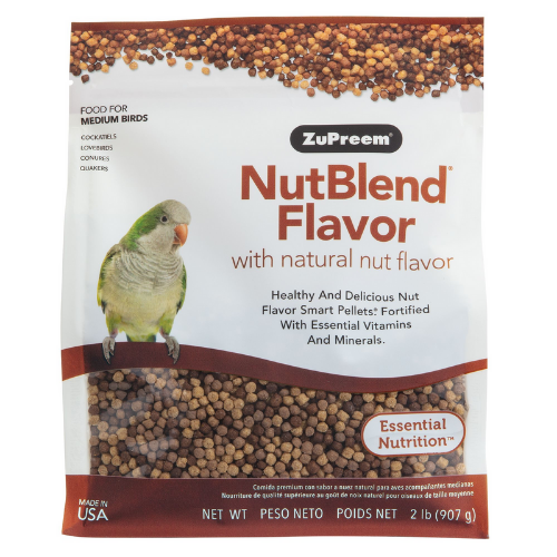 ZuPreem Nut Blend Bird Food for Medium Birds