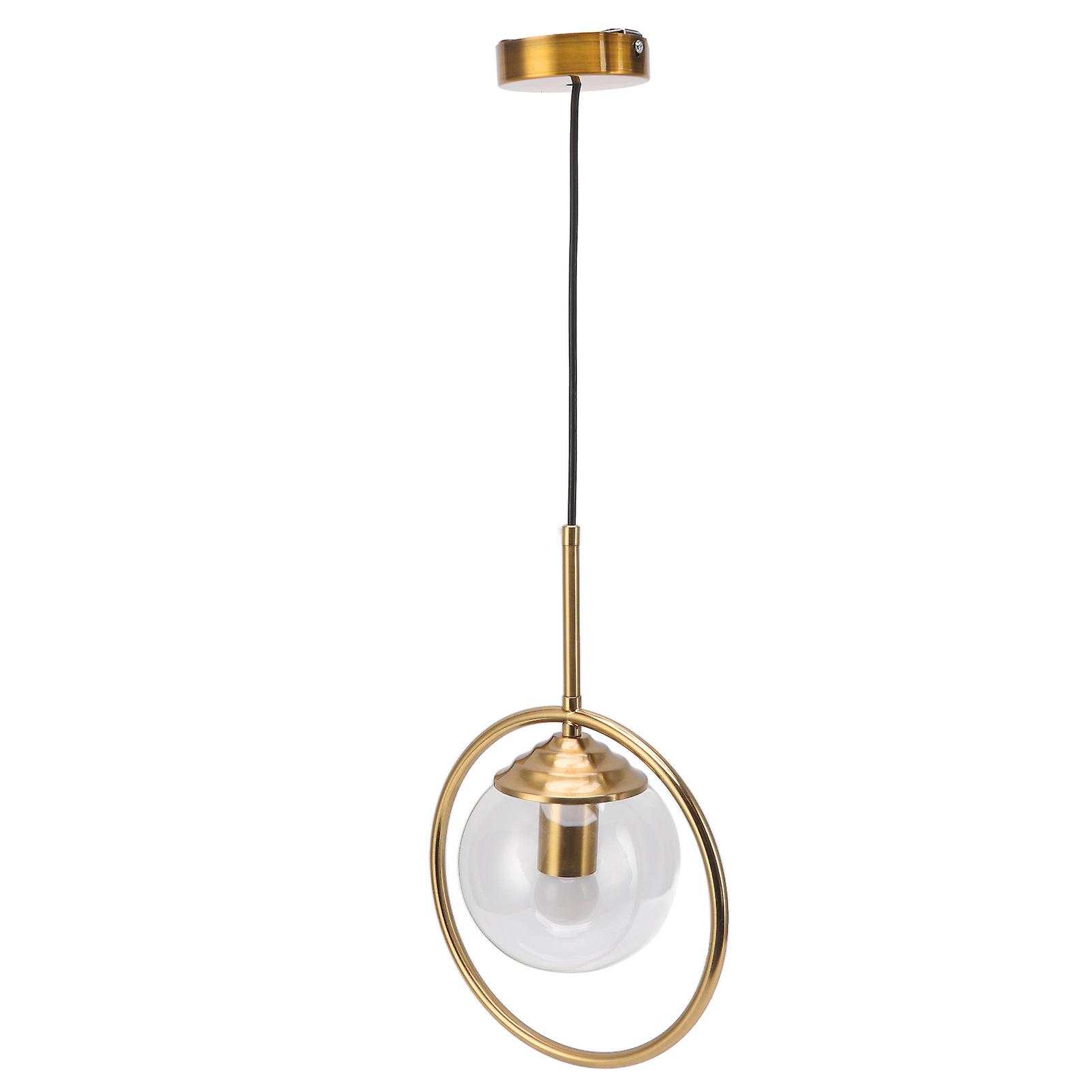 Ceiling Pendant Lamp E27/E26 Calibre Glass Iron Minimalist Style Hanging Pendant Light for Kitchens AC 85 to 265V