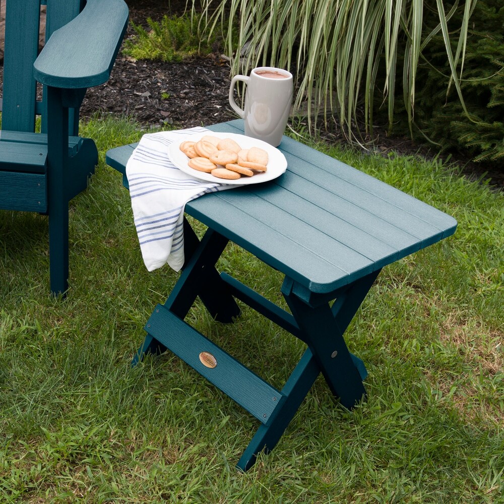 Outdoor Folding Adirondack Table