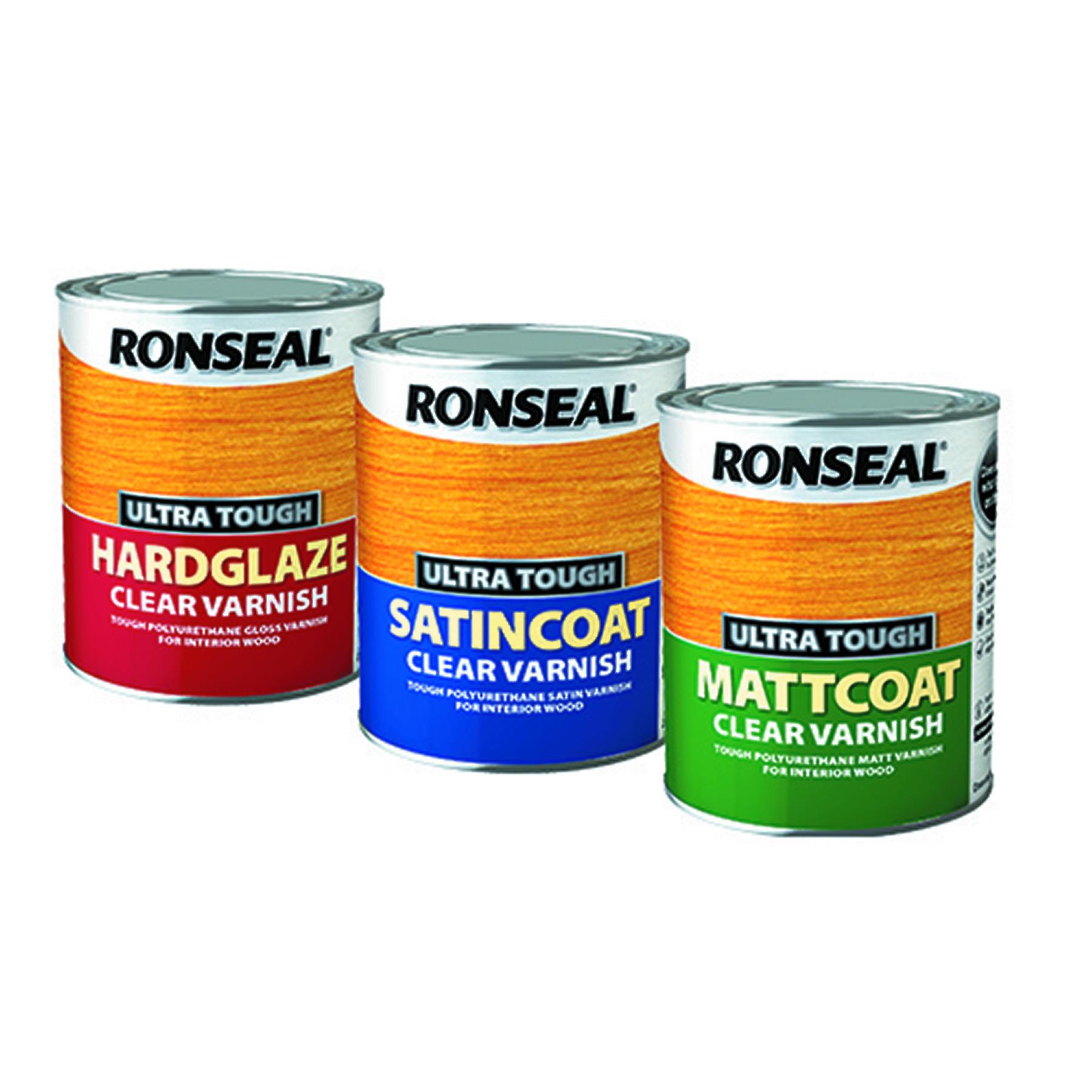 Ronseal Hardglaze Ultra Tough Clear Varnish 2.5L