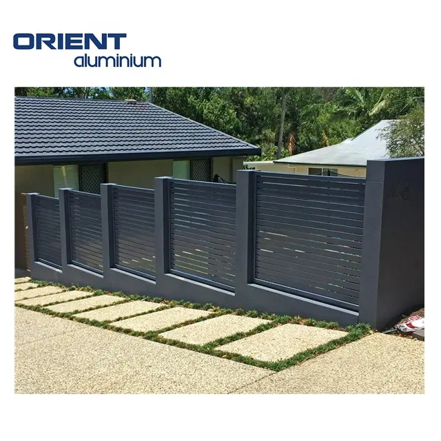 China Professional Garden Supplies Easily Assembled Aluminium Privacy Fence Panels