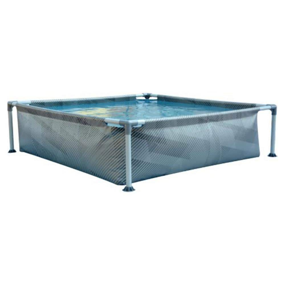 JLeisure Avenli 48 in. x 48 in. 105 Gal. Square Above Ground Swimming Pool JL-12153