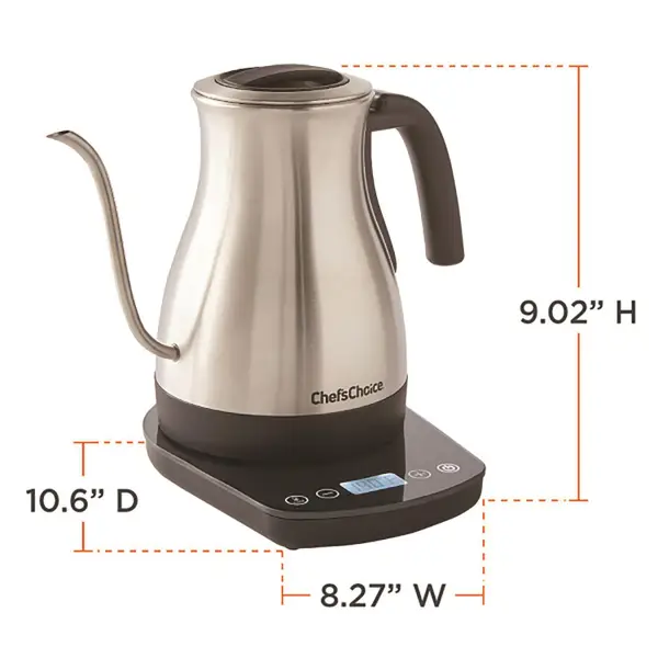 Chef'sChoice 1 L Digital Electric Gooseneck Kettle