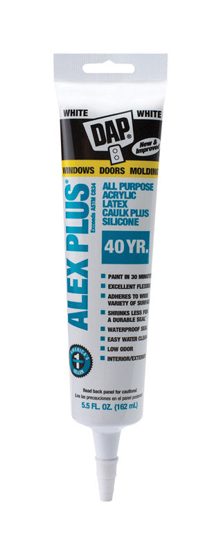 CAULK ALEX+ WD WHT5.5OZ