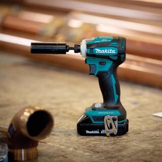 Makita 18V LXT Lithium-Ion Brushless Cordless Quick-Shift Mode 4-Speed Impact Driver Kit 2.0Ah XDT19R