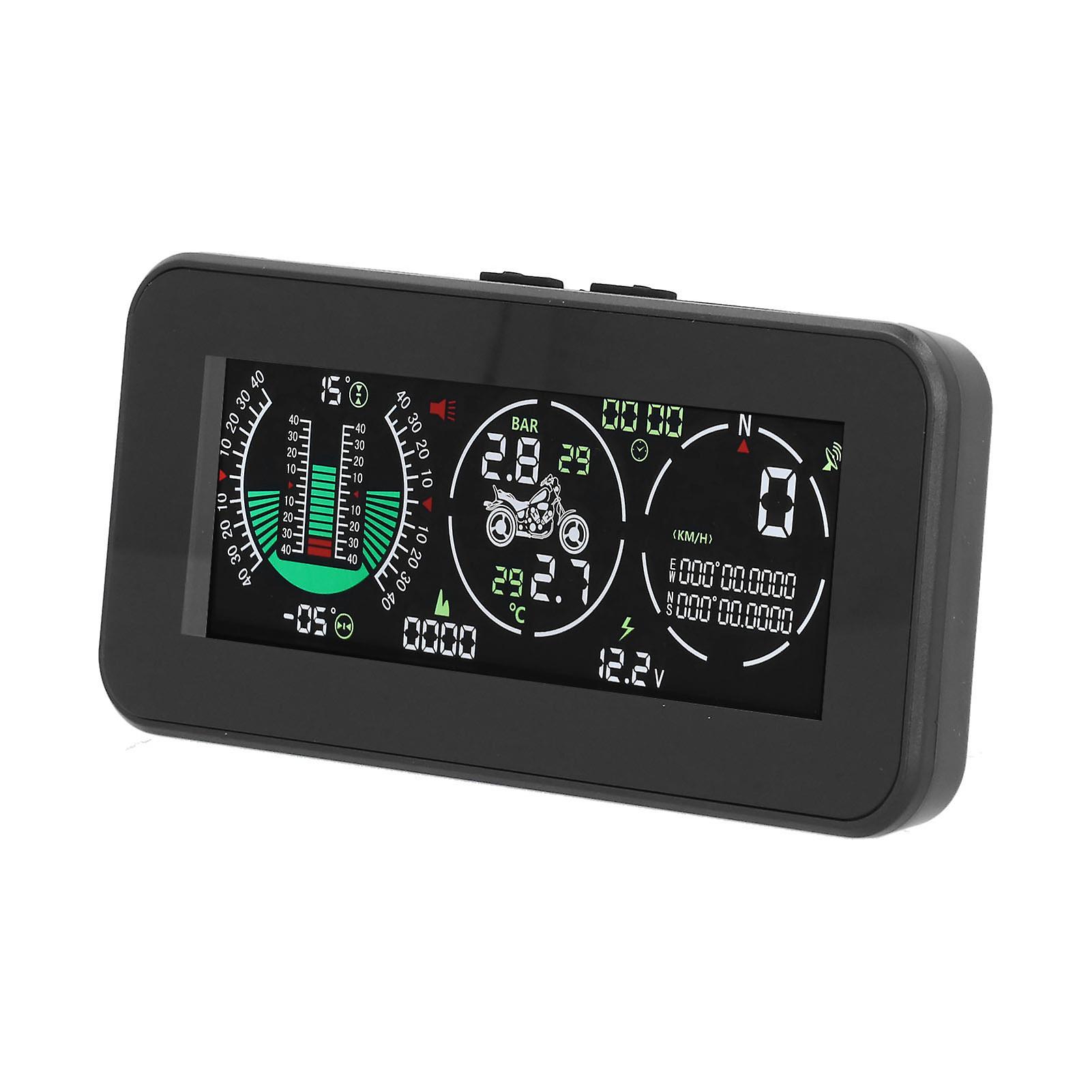 Motorcycle Head Up Display Gps Overspeed Warning Alarm Tire Pressure Monitor For Haulage Motor