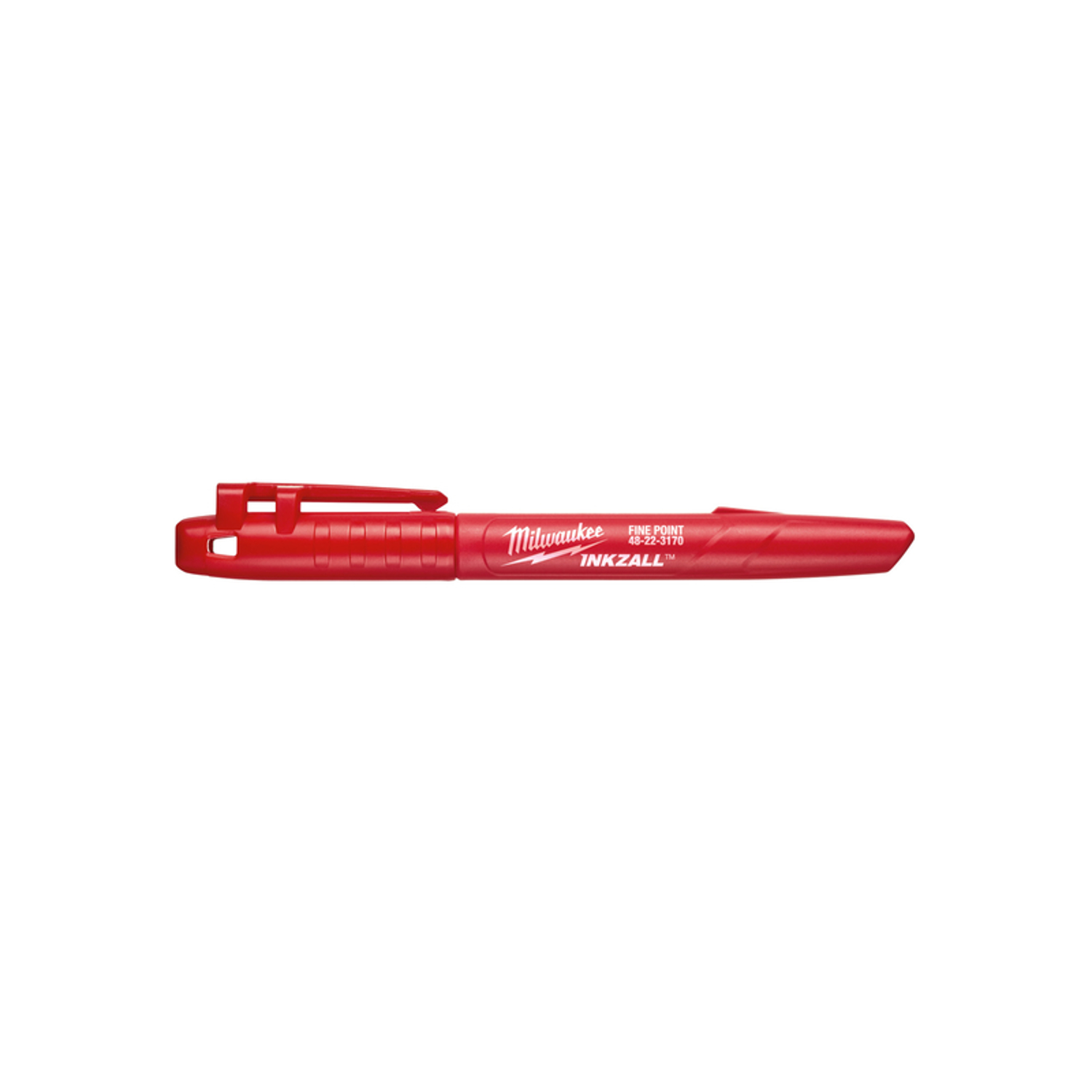 MW INKZALL Red Fine Tip Jobsite Marker 1 pk