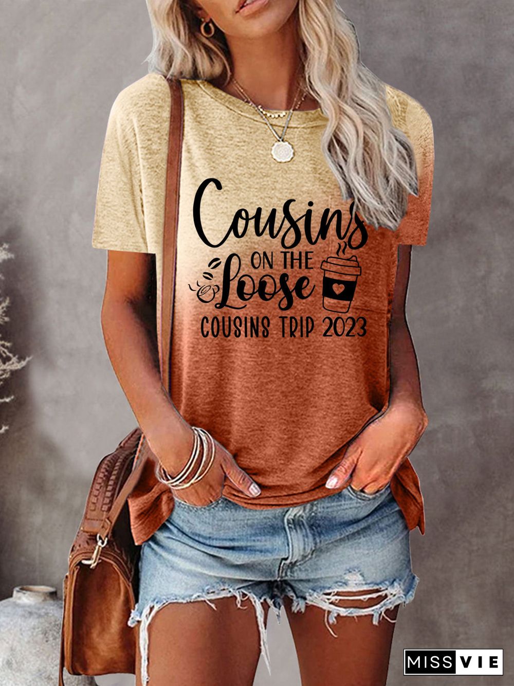 Cousins On The Loose 2023 Gradient T-Shirt