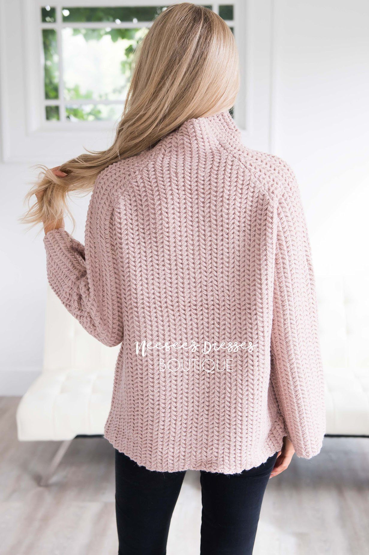 Knit For Me Bell Sleeve Sweater