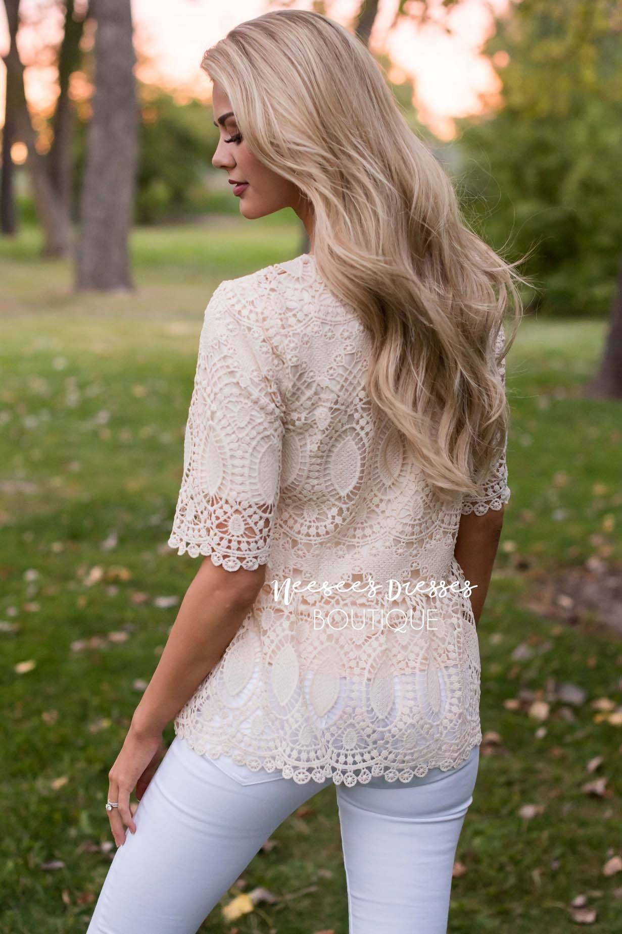 You're So Enchanting Lace Top