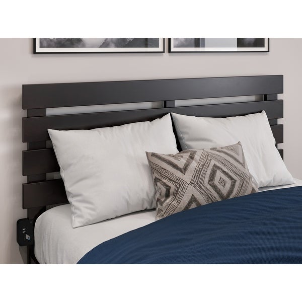 Oxford Full Headboard in Espresso - - 35653462