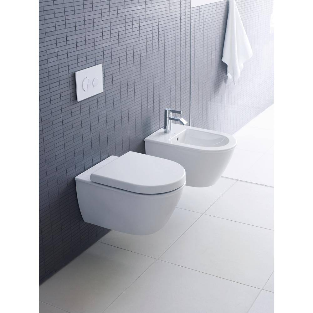 Duravit Darling New Round Wall-Mounted Bidet in White 2249150000