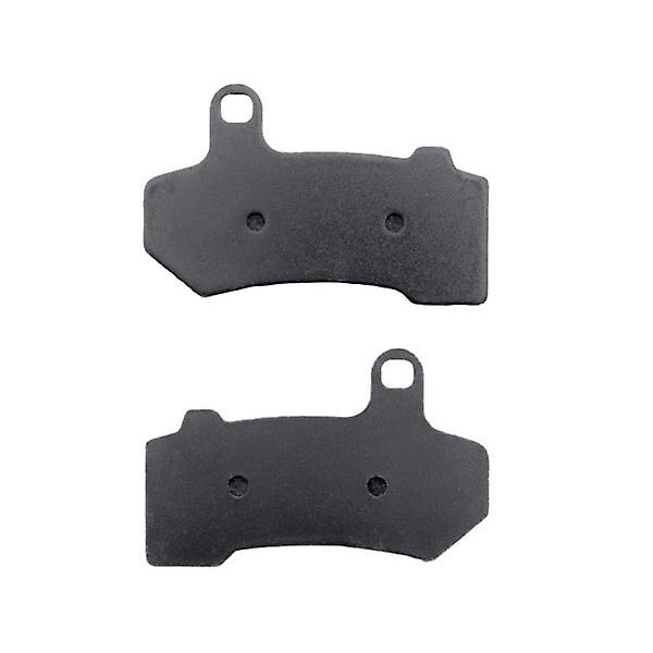 Rear Brake Pads Compatible with 2011 Harley FLTRU Road Glide Ultra - Non-Metallic Organic NAO Brake Pads Set