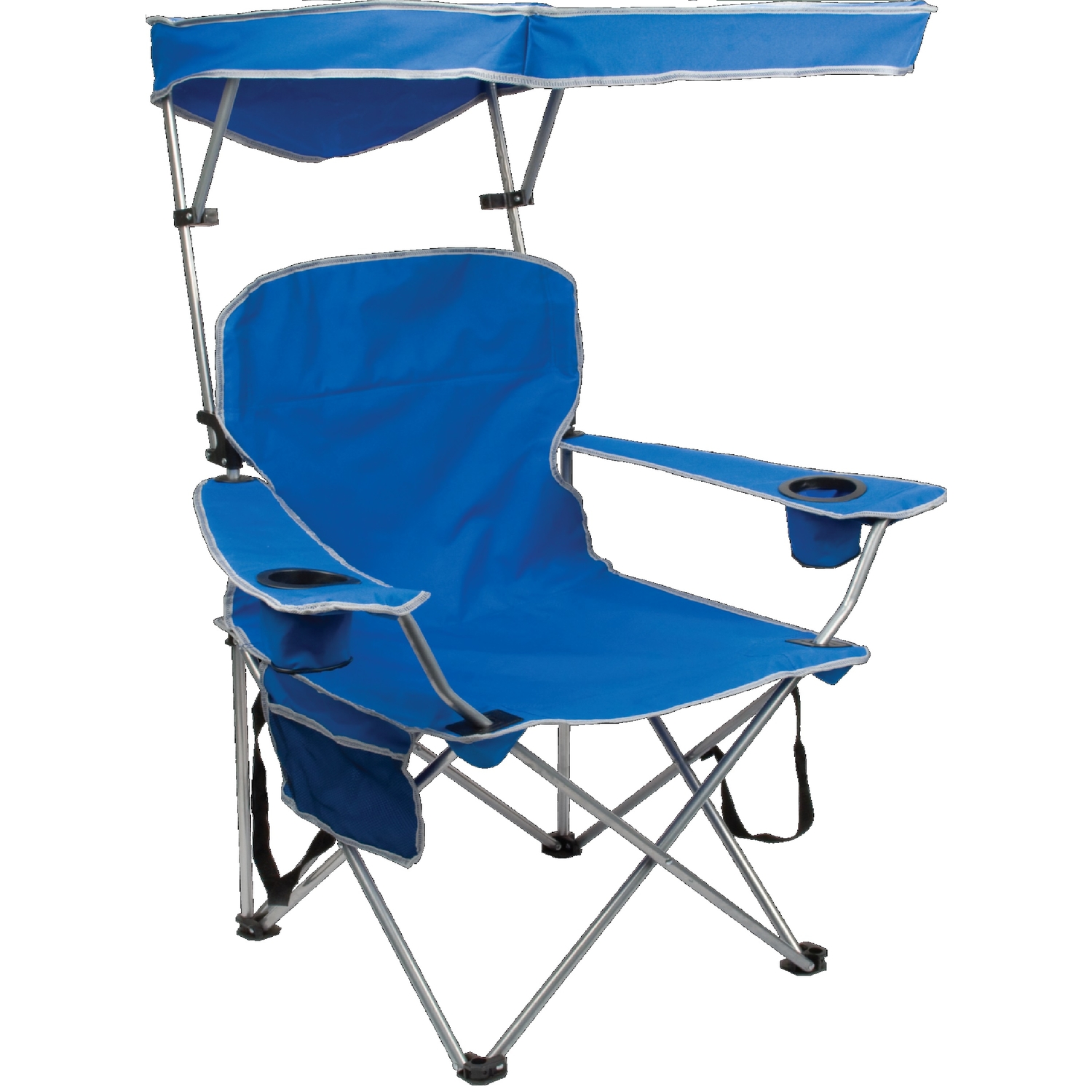 Quik Shade Royal Blue Canopy Folding Chair