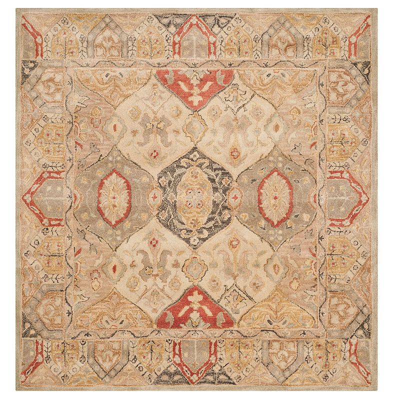 Safavieh Antiquity Victoria Framed Floral Wool Rug