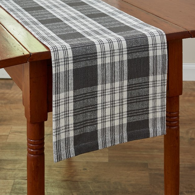 Park Designs Dylan Table Runner 36 quot l Slate