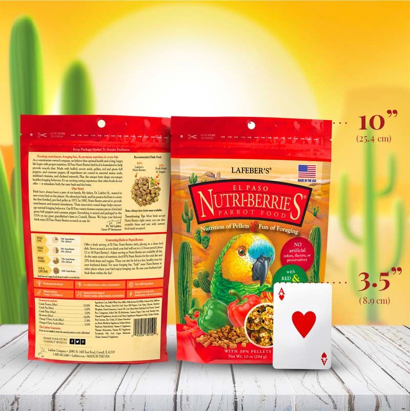 Lafeber El Paso Nutri-Berries Parrot Food