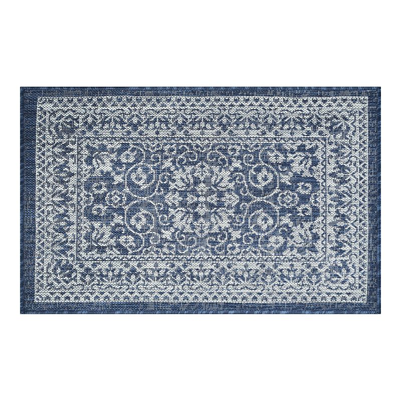 KHL Rugs Liva Floral Indoor Outdoor Rug