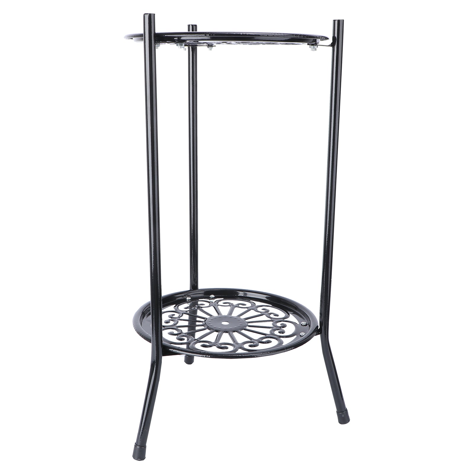 Flower Plant Stand Rack Stands Metal Pot Planter Iron Holder Outdoor Potted Shelf Plants Tier Garden Display Multiple