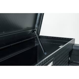 Husky 71.36 in. Matte Black Aluminum Full Size Crossbed Truck Tool Box 102101-53-01