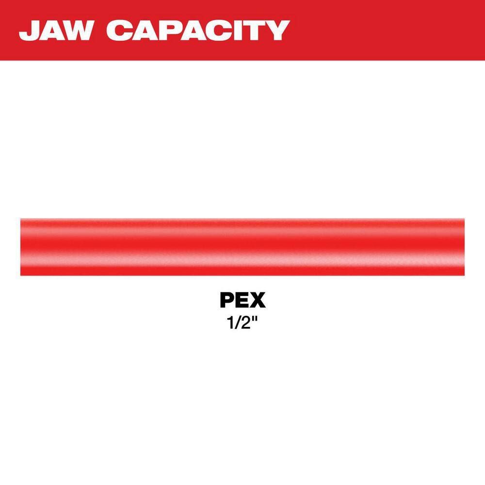 MW 12 in. PEX Crimp Jaw for M12 FORCE LOGIC Press Tool 49-16-2451C