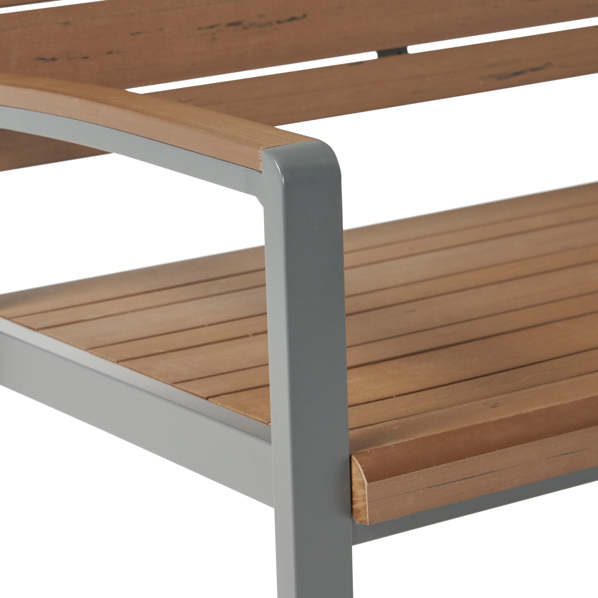 Trimble Outdoor Aluminum Bench