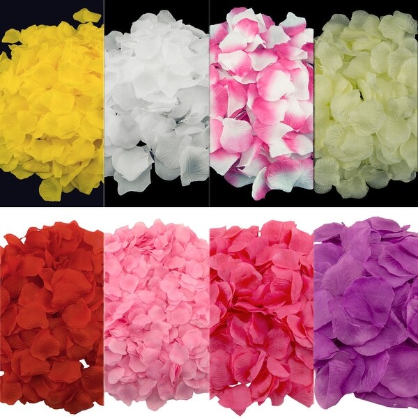 1000 Pieces Silk Rose Flower Petals