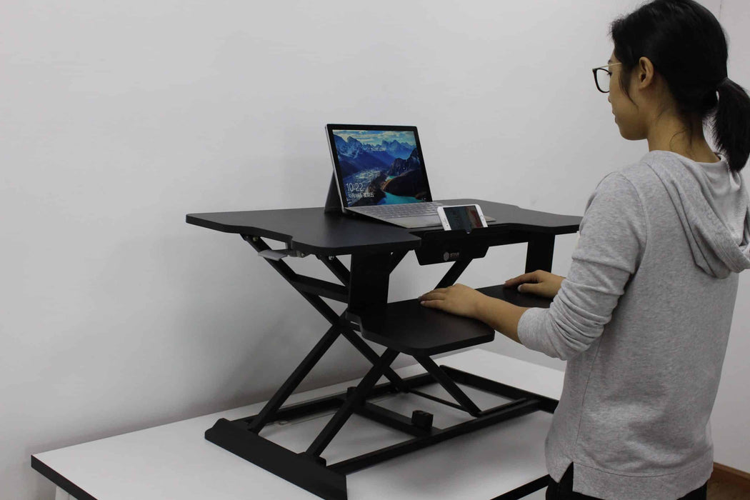 Star Ergonomics SitStand Desktop Workstation – SE01M1WB