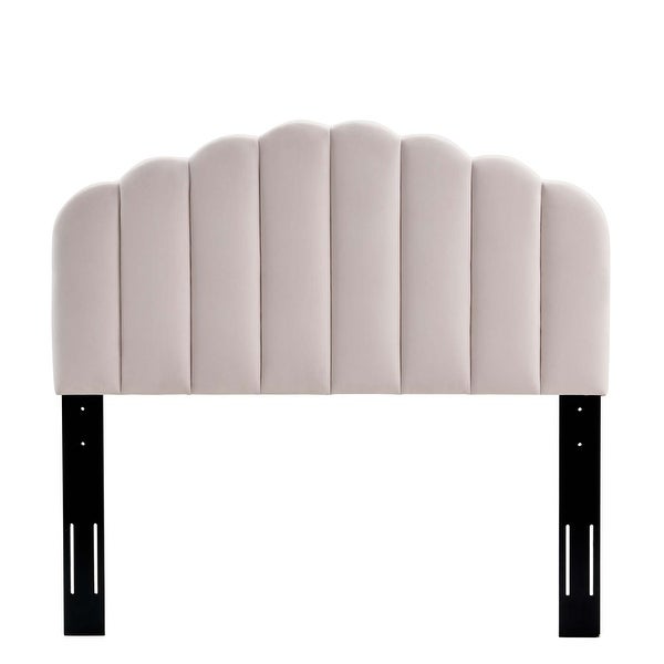 Veronique Twin Performance Velvet Headboard - - 31640350